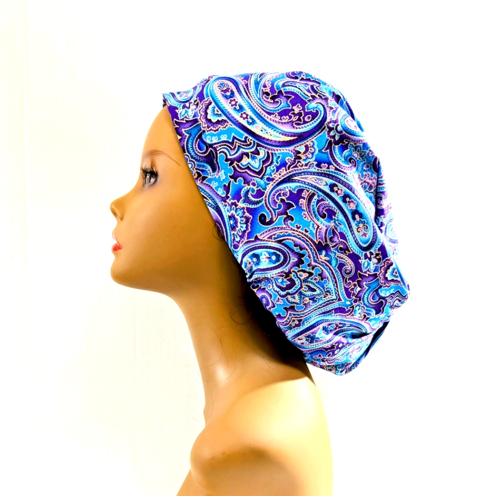 Paisley Euro Scrub Cap Scrub Cap